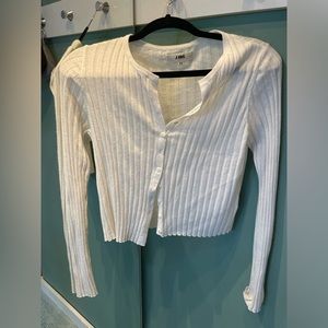 Cardigan, Women, White, S/XS